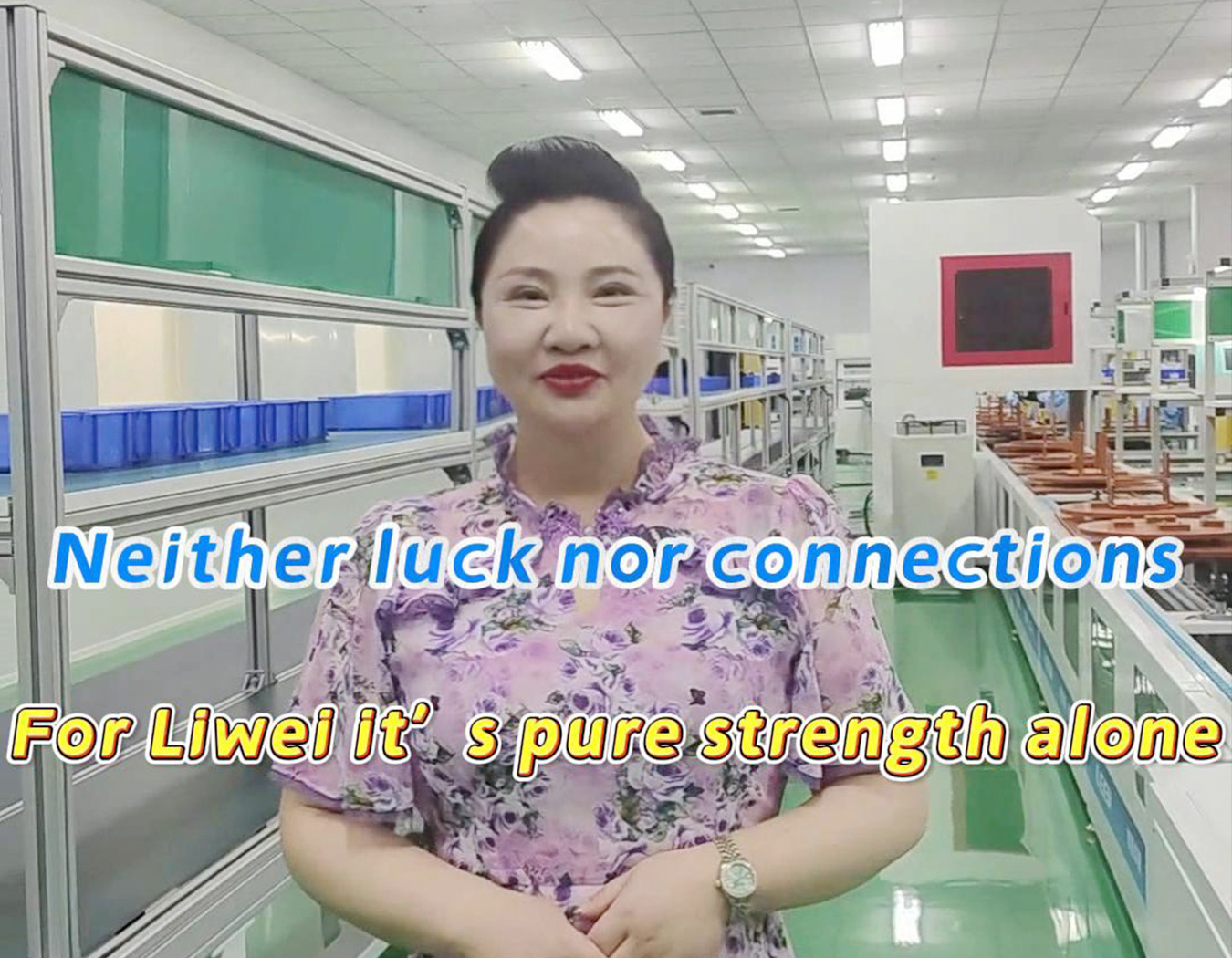 Neither luck nor connections For Liwei it's pure strength alone